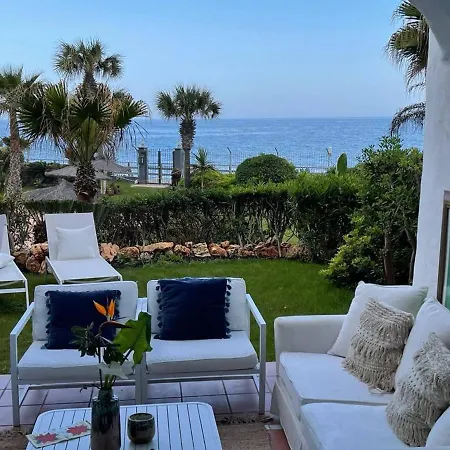 Flat With Garden On The First Line Of The Sea In Puerto Banus Apartment Marbella