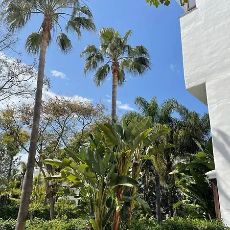 Flat With Garden On The First Line Of The Sea In Puerto Banus Marbella