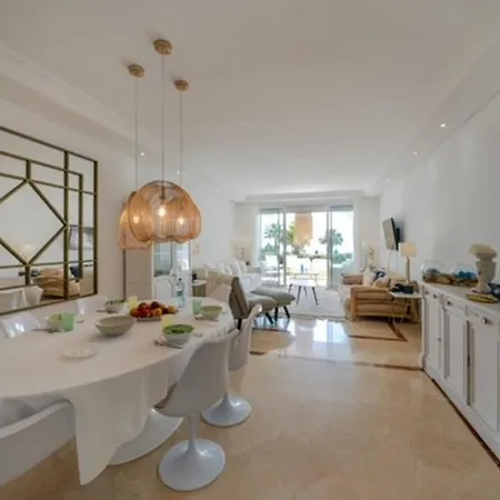 Flat With Garden On The First Line Of The Sea In Puerto Banus Apartment Marbella